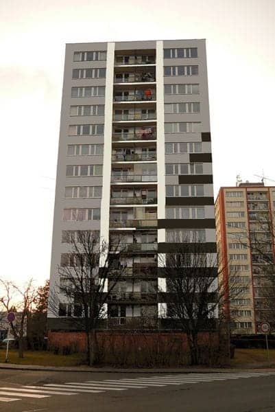 Návrh revitalizace fasády - varianta 7