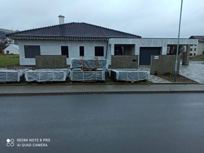 Rodinný dům před návrhem fasády