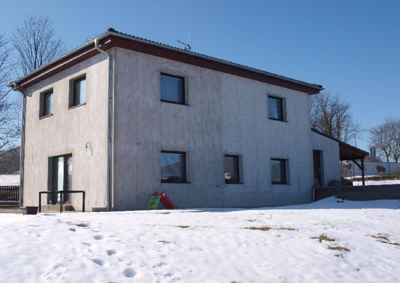 Rodinný dům před návrhem fasády